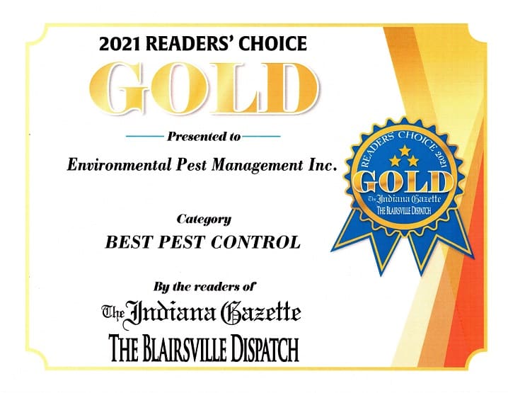 Gold Award Best Pest Control